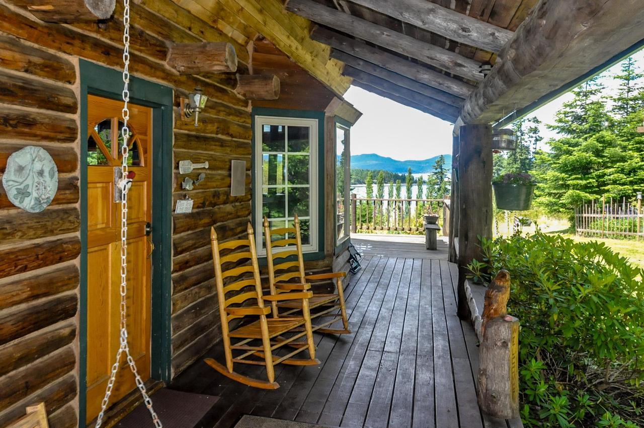 Port Stanley Log Home On Lopez-Spencer Spit מראה חיצוני תמונה