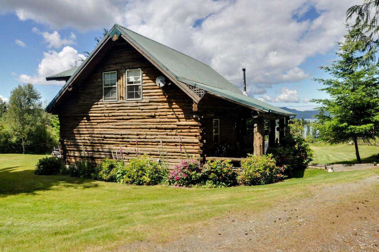Port Stanley Log Home On Lopez-Spencer Spit מראה חיצוני תמונה
